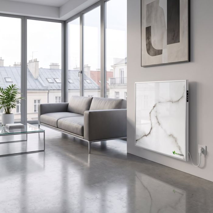 Ecoteplo Air 700 EL White Marble Heater